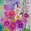Hollyhocks III