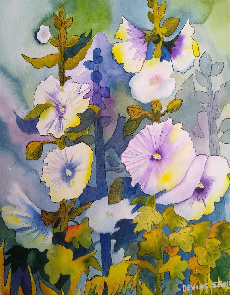 Hollyhocks 2022